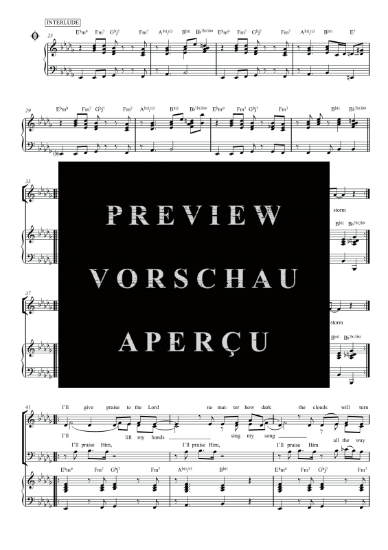 gallery: Praise Him, , Gemischter Chor SAM/Solo opt. und Klavier