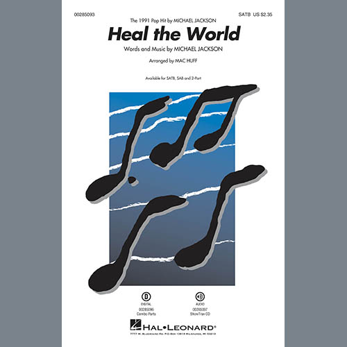 Produktbild zu: Heal The World (arr. Mac Huff)
