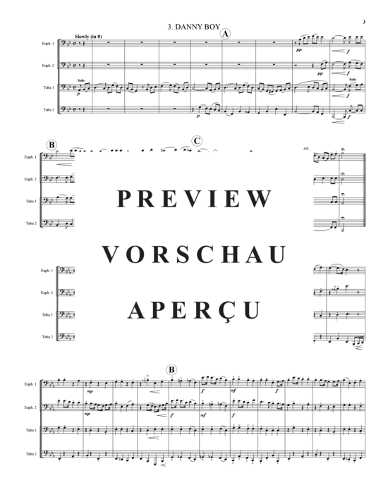 Product gallery: Page 4 of 17 Songs of the British Isles , , (Tuba Quartet: 2x Baritone, 2xTuba)
