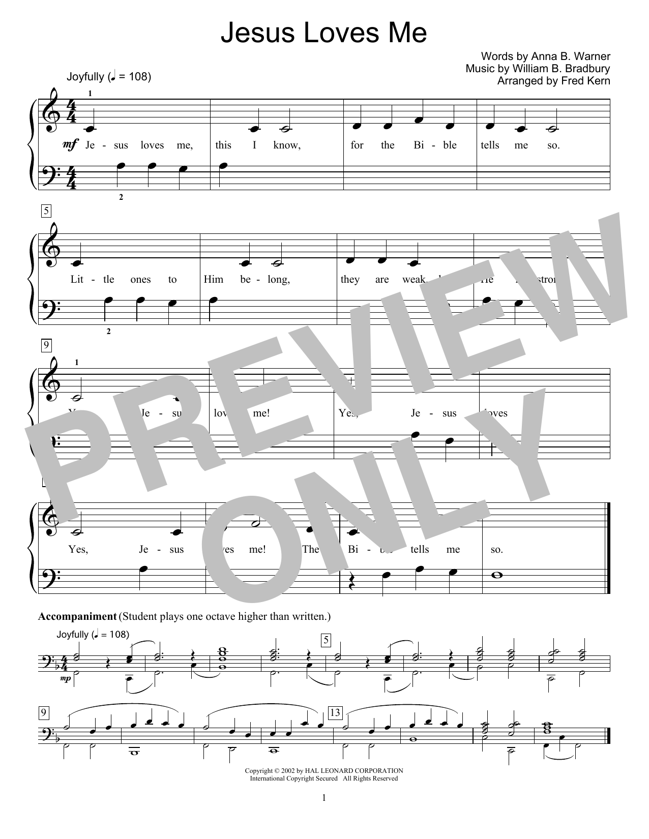 Produktbild zu: Jesus Loves Me