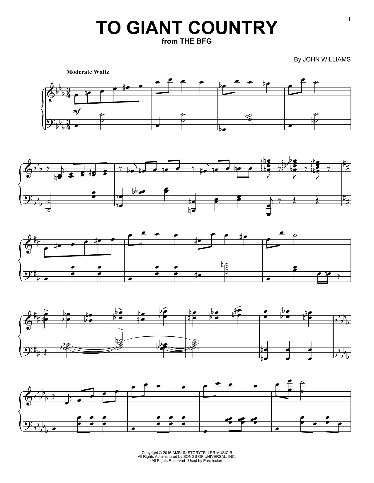 Product gallery: Page 1 of 1 To Giant Country, John Williams