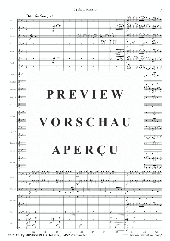 Product gallery: Page 10 of 11 7 Lakes, , (large wind orchestra)