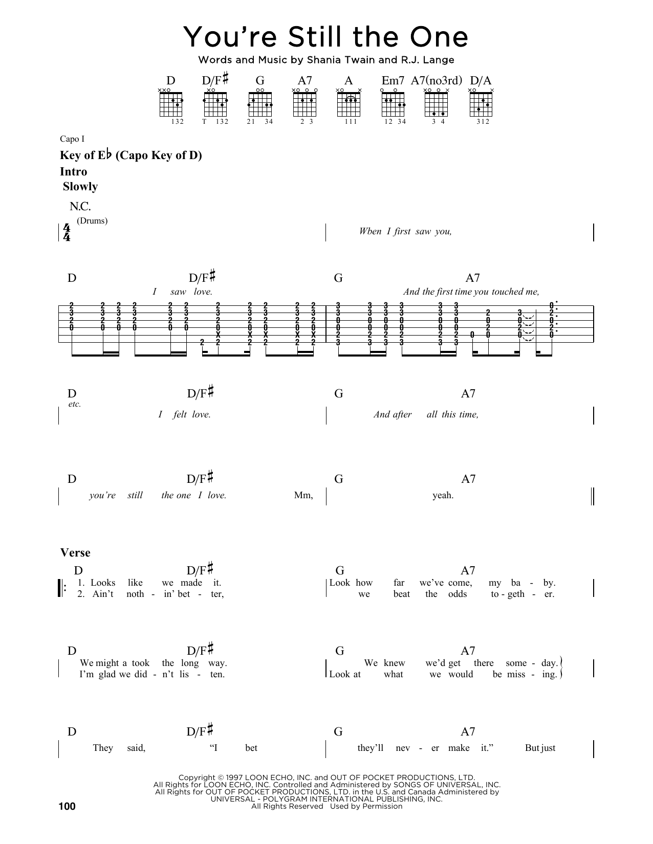Produktbild zu: You're Still The One