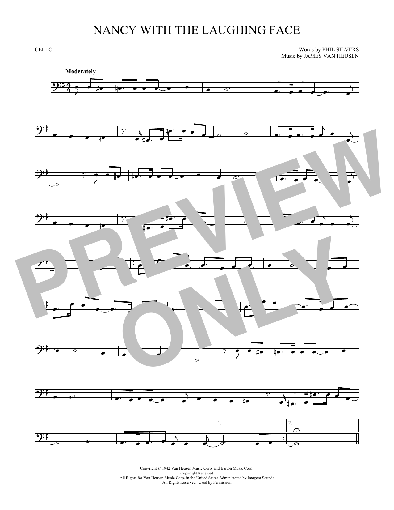 Produktgalerie: Seite 1 von 1 Nancy With The Laughing Face, Frank Sinatra, Violoncello