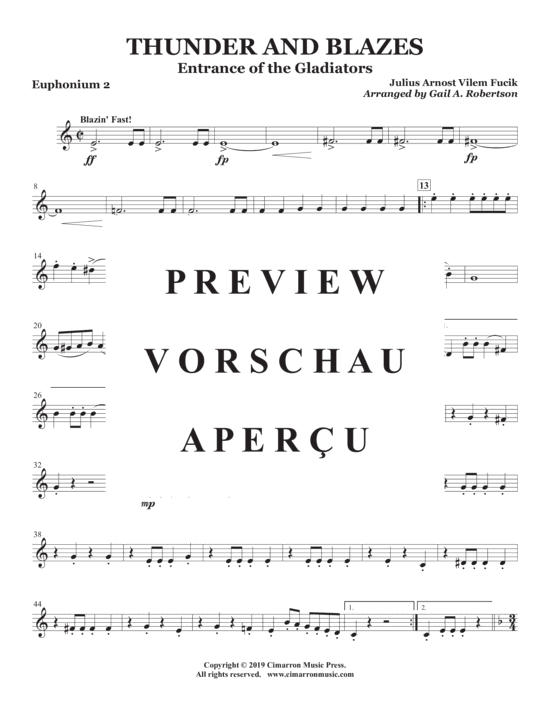 Product gallery: Page 13 of 18 Thunder and Blazes , , (Tuba Quartett EETT)