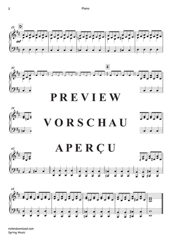 Product gallery: Page 8 of 8 Spring Music , , (Oboe + Keyboard)