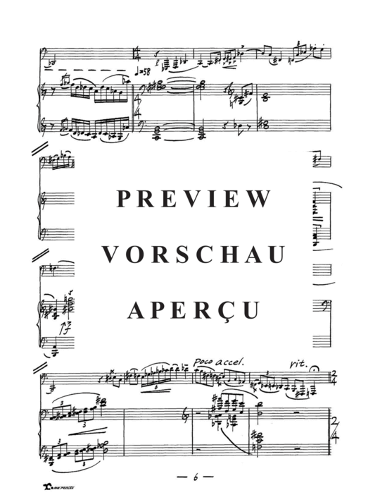 Product gallery: Page 7 of 21 Impromptu No 1 , , (tuba + piano)