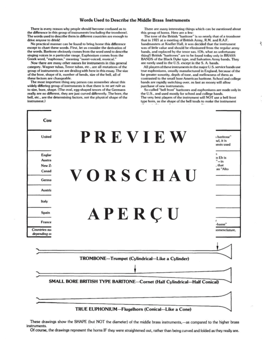 Product gallery: Page 5 of 21 Volume II- The Art of the Euphonium , , (Euphonium Solo)