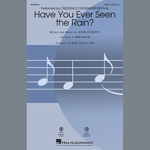 cover: Have You Ever Seen The Rain? (arr. Kirby Shaw), Creedence Clearwater Revival, Chor