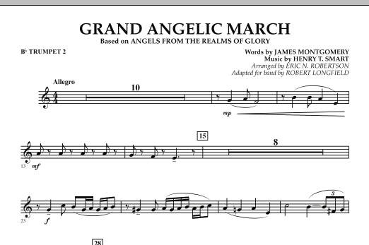 Product picture to: Grand Angelic March - Bb Trumpet 2