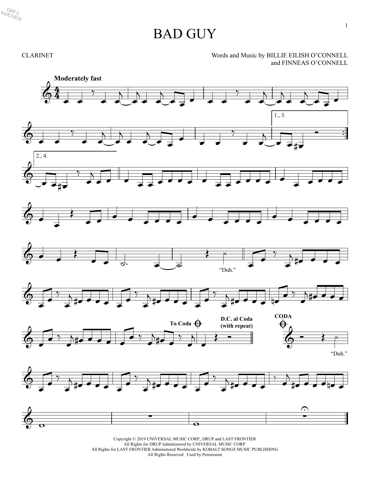 Product gallery: Page 1 of 1 bad guy, Billie Eilish