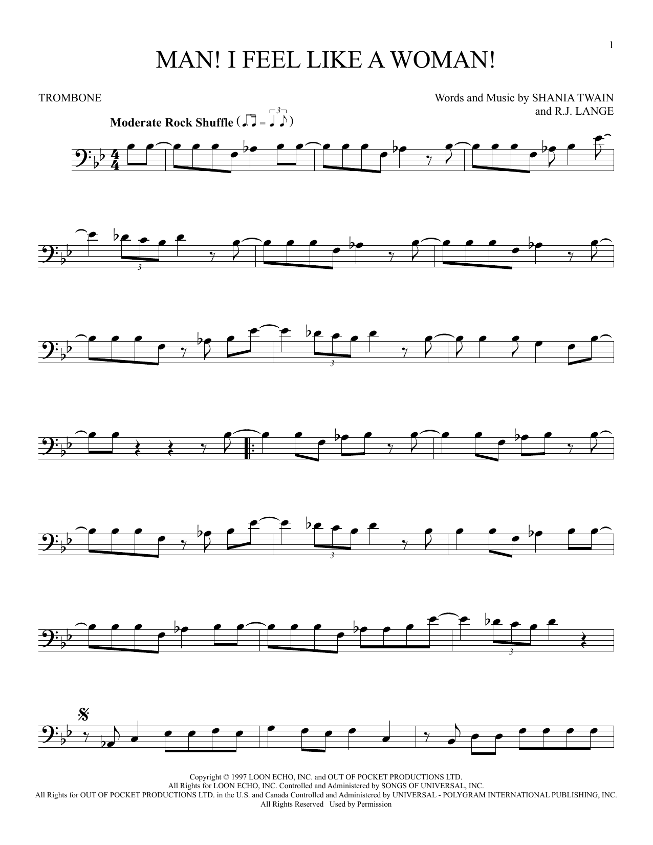 Product gallery: Page 1 of 1 Man! I Feel Like A Woman!, Shania Twain