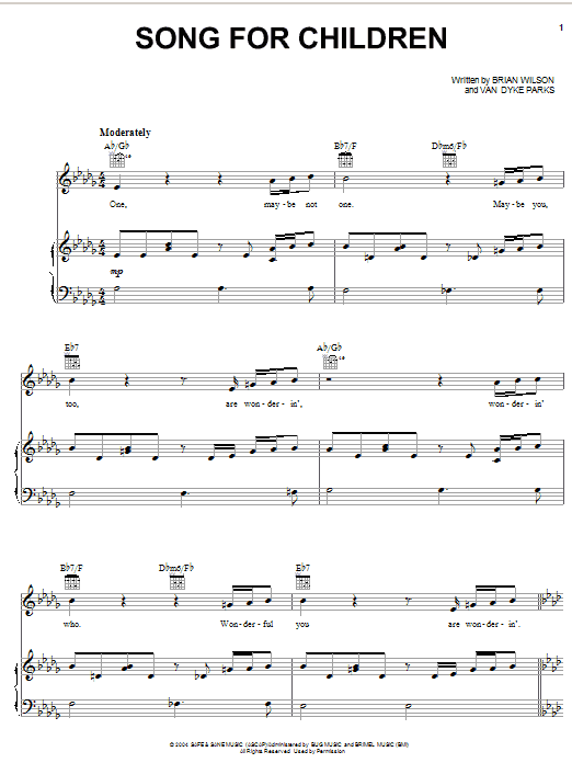 Product picture to: Song For Children