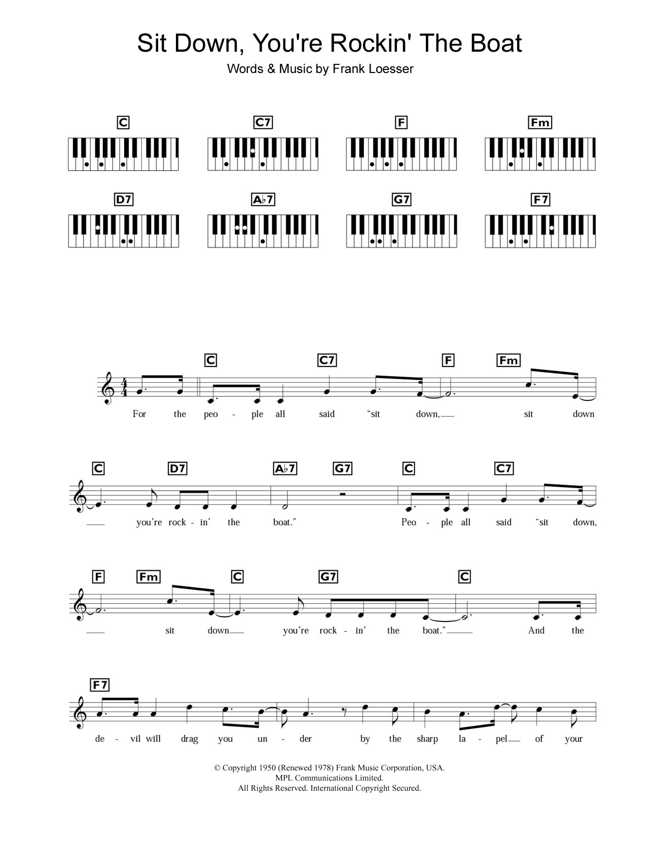 Produktbild zu: Sit Down, You're Rockin' The Boat