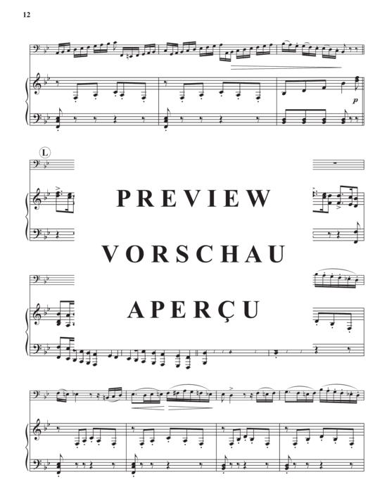 Product gallery: Page 14 of 21 Fantasy and Variations on the Carnival of Venice , , (tuba + piano)