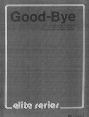 cover: Goodbye, Robert Stolz