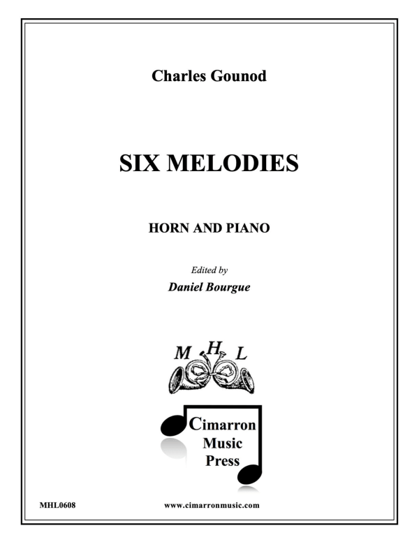 cover: Six Melodies, , Horn In F and Piano
