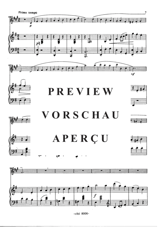 Product gallery: Page 9 of 12 Allegro , , (clarinet in Bb + piano)