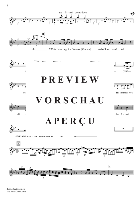 gallery: The Final Countdown , Europe, (violin)