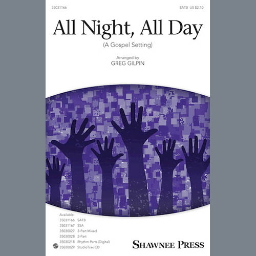 cover: All Night, All Day, Greg Gilpin, Chor