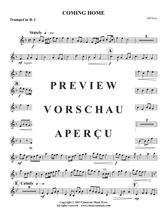 Produktgalerie: Seite 12 von 19 Coming Home , , (Blechbläser-Quintett)