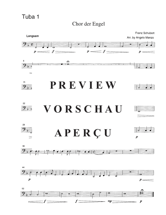gallery: Chor der Engel , , (Tuba Quartett)