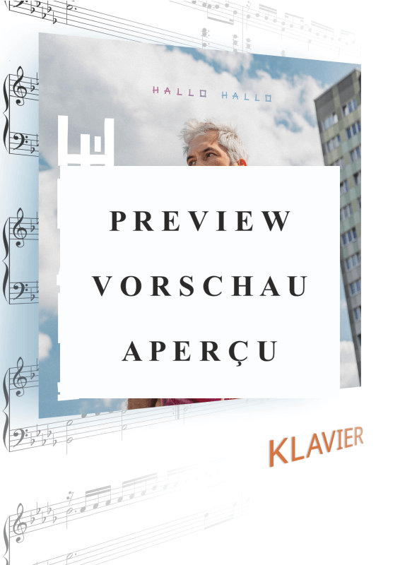 Produktgalerie: Seite 2 von 7 Hallo Hallo, Berge, Klavier Solo