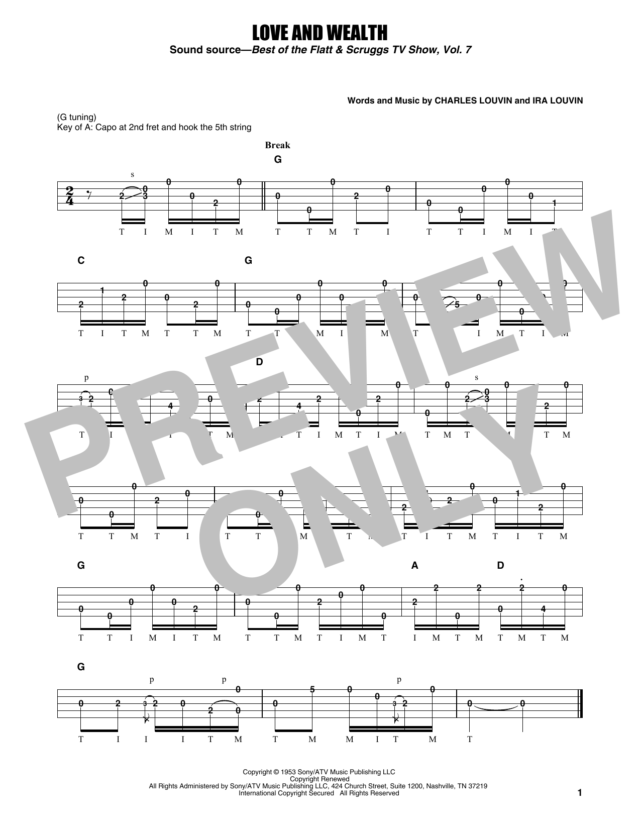 Product gallery: Page 1 of 1 Love And Wealth, Earl Scruggs