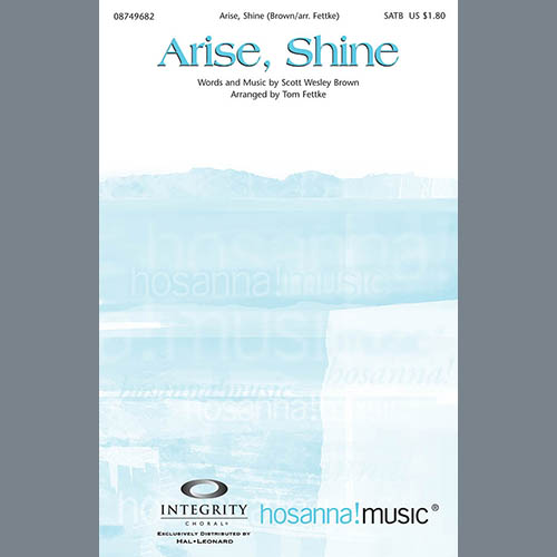 Product picture to: Arise, Shine (arr. Tom Fettke)