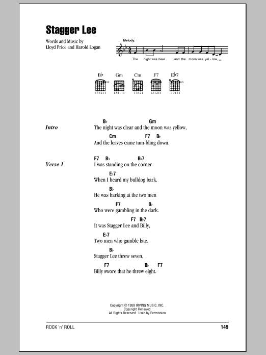 Produktbild zu: Stagger Lee