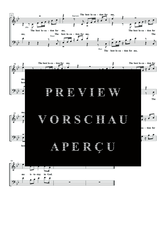 Produktgalerie: Seite 5 von 11 Abide In Me, , Gemischter Chor und Klavier