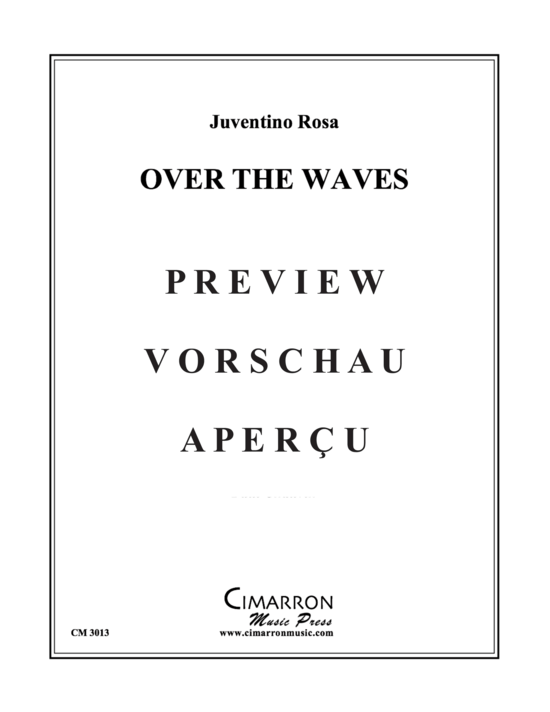 Produktgalerie: Seite 2 von 19 Over the Waves , , (Blechbläserquintett)