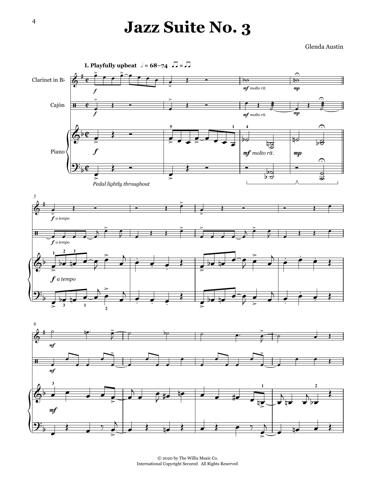 Produktbild zu: Jazz Suite No. 3