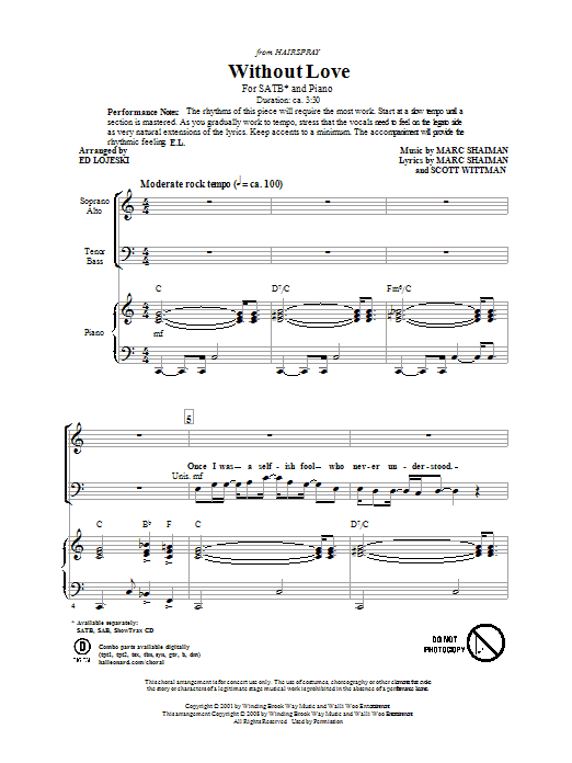 Produktbild zu: Without Love