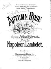 Produktbild zu: Autumn Rose