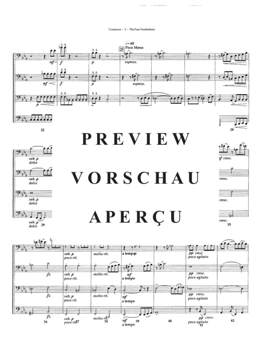 Product gallery: Page 6 of 21 The Four Troubadours , , (Tuba Quartett EETT)