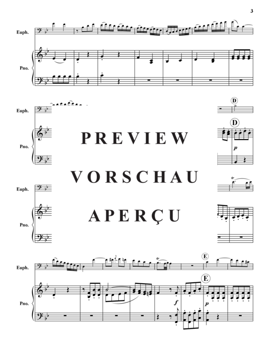 gallery: Presto aus Concerto in B , , (Bariton/Pos + Klavier)