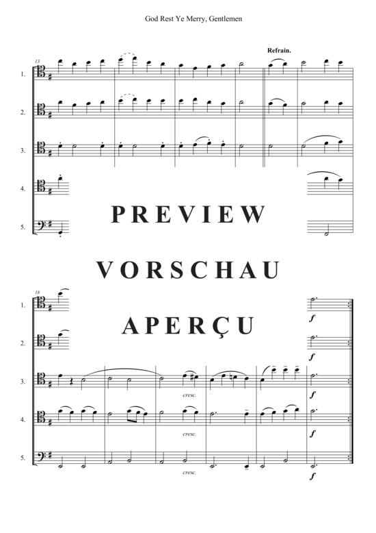 Product gallery: Page 3 of 3 God Rest Ye Merry, Gentlemen , , (Bassoon Quintet)