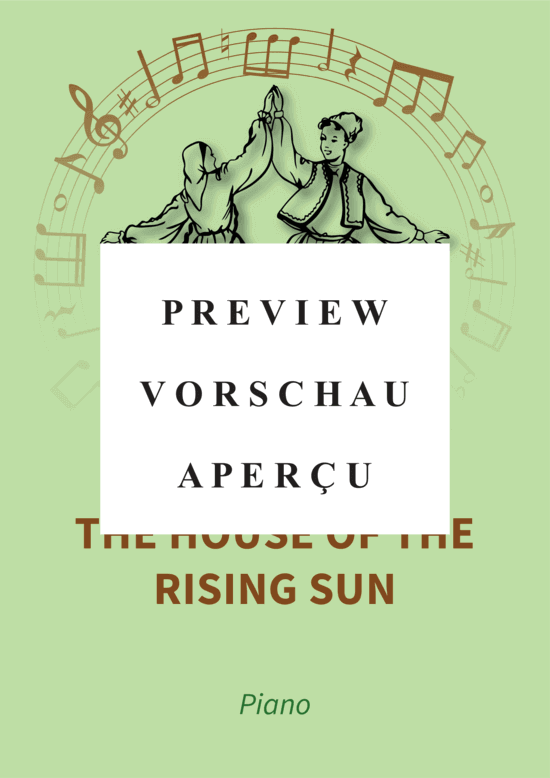 gallery: The House of The Rising Sun , , (Klavier Solo)