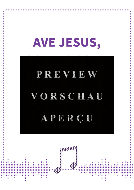 gallery: Ave Jesus, Gottes Sohn, , (violoncello/contrabass single part)