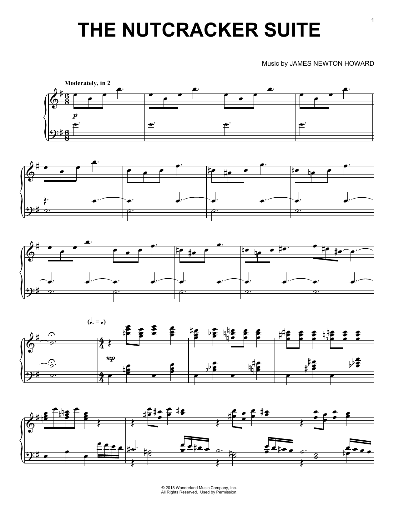 Produktbild zu: The Nutcracker Suite (from The Nutcracker and The Four Realms)