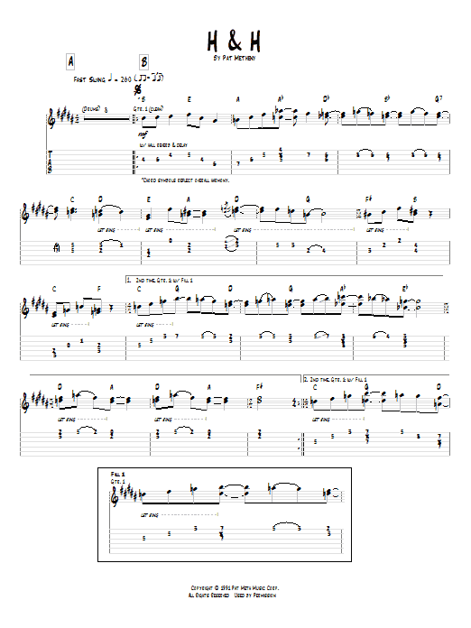 Product gallery: Page 1 of 1 H & H, Pat Metheny