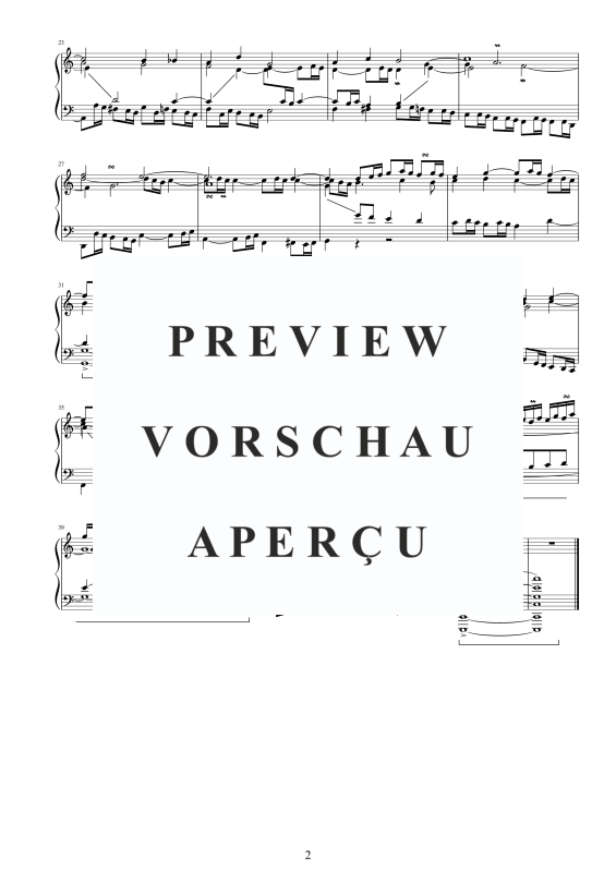 Produktgalerie: Seite 3 von 3 Fantasie in C-Dur BWV 570, , Klavier Solo