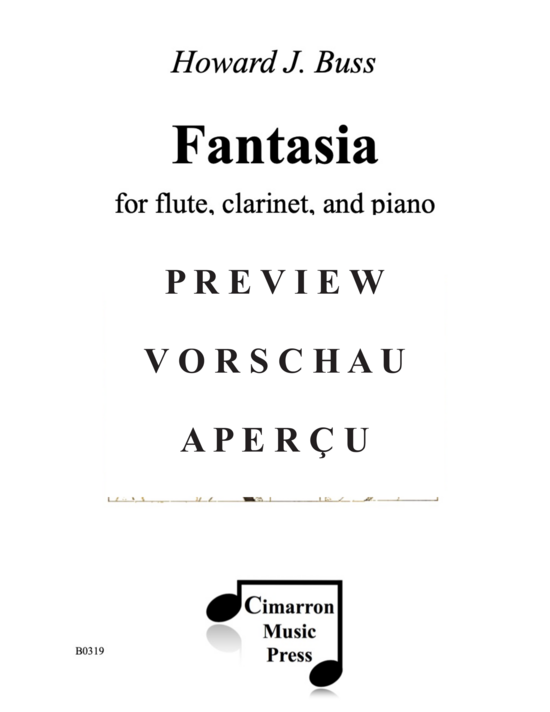 Product gallery: Page 2 of 21 Fantasia , , (flute, clarinet and piano)