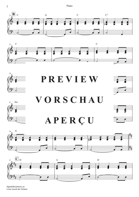 Product gallery: Page 14 of 15 Leise Rieselt Der Schnee , Weihnachten, (violin trio + piano)