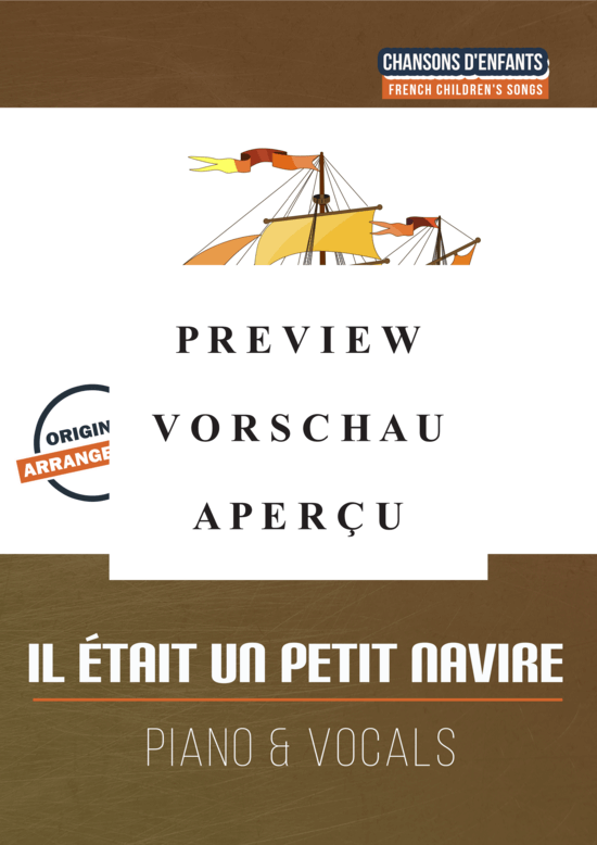 Produktgalerie: Seite 2 von 6 Il etait un petit navire, , (Gesang + Klavier)