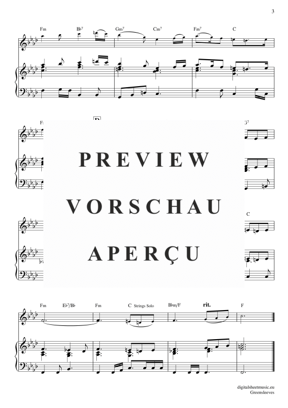 Product gallery: Page 4 of 4 Greensleeves, Simoni, Edward, Piano and Voice
