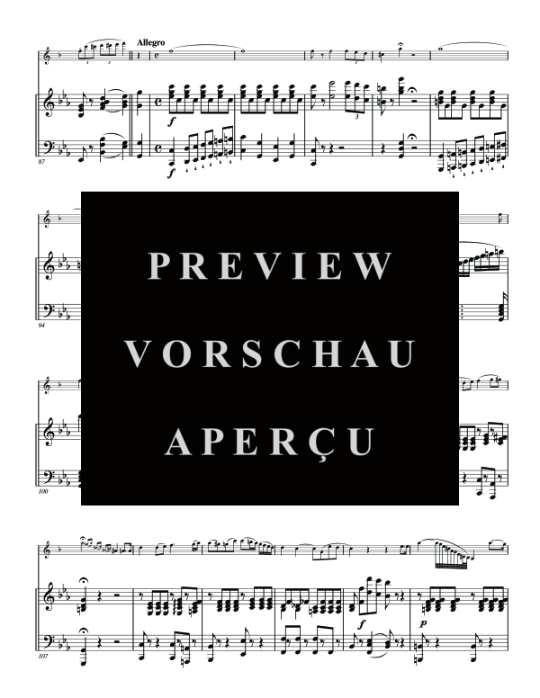 Product gallery: Page 9 of 11 Air Varie, , (clarinet in Bb and piano)