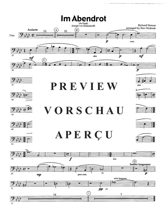 gallery: Two Strauss Songs , , (Tuba + Klavier)