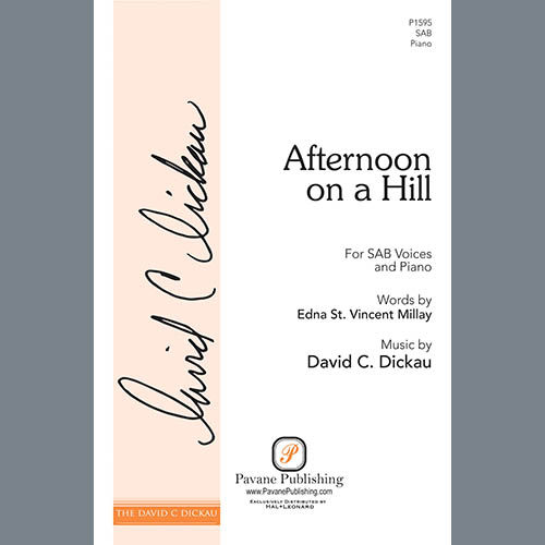 cover: Afternoon On A Hill, David Dickau